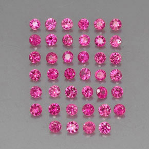 1.28 ct Red Ruby Stone, Natural Ruby in Diamond-Cut Shape for Sale