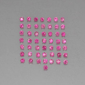 1.15 ct Pink Ruby Gemstone, Ruby Gem in Diamond-Cut Shape for Sale.