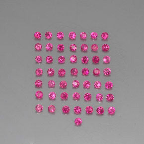 1.07 ct Red Ruby Gemstone, Ruby Gem in Diamond-Cut Shape for Sale.