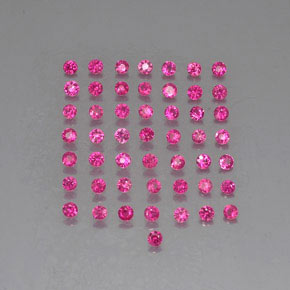 1.13 ct Pink Ruby Gemstone, Ruby Gem in Diamond-Cut Shape for Sale.