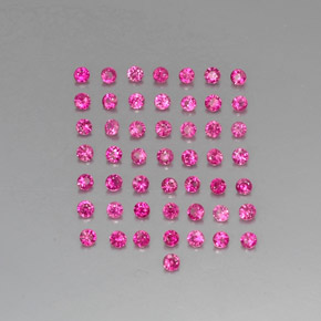 1.15 ct Pink Ruby Gemstone, Ruby Gem in Diamond-Cut Shape for Sale.