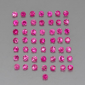 1.15 ct Pink Ruby Stone, Natural Ruby in Diamond-Cut Shape for Sale