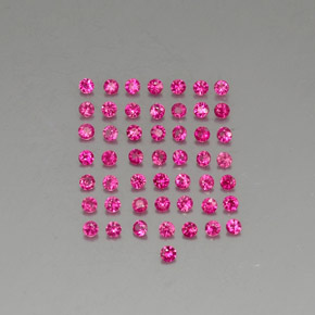 1.20 ct Red Ruby Gemstone, Ruby Gem in Diamond-Cut Shape for Sale.