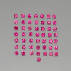 1.28 ct Red Ruby Gemstone, Ruby Gem in Diamond-Cut Shape for Sale.