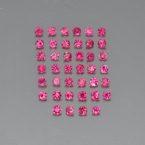 1.25 ct Red Ruby Gemstone, Ruby Gem in Diamond-Cut Shape for Sale.