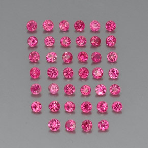 1.25 ct Red Ruby Stone, Natural Ruby in Diamond-Cut Shape for Sale