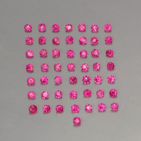 1.10 ct Red Ruby Gemstone, Ruby Gem in Diamond-Cut Shape for Sale.