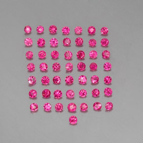 1.30 ct Red Ruby Gemstone, Ruby Gem in Diamond-Cut Shape for Sale.