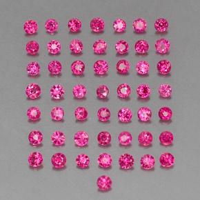 1.33 ct Red Ruby Stone, Natural Ruby in Diamond-Cut Shape for Sale