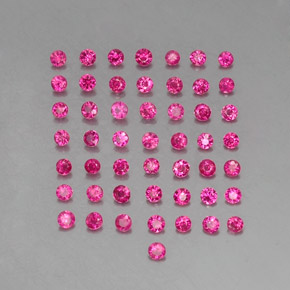 1.31 ct Red Ruby Gemstone, Ruby Gem in Diamond-Cut Shape for Sale.