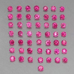 1.31 ct Red Ruby Stone, Natural Ruby in Diamond-Cut Shape for Sale
