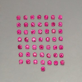 1.61 ct Red Ruby Gemstone, Ruby Gem in Diamond-Cut Shape for Sale.