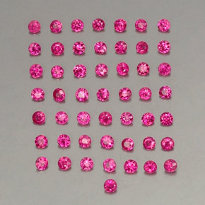 1.61 ct Red Ruby Stone, Natural Ruby in Diamond-Cut Shape for Sale