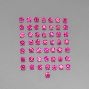 1.38 ct Red Ruby Gemstone, Ruby Gem in Diamond-Cut Shape for Sale.