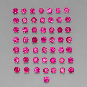 1.17 ct Red Ruby Stone, Natural Ruby in Diamond-Cut Shape for Sale