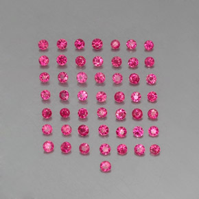 1.46 ct Red Ruby Gemstone, Ruby Gem in Diamond-Cut Shape for Sale.
