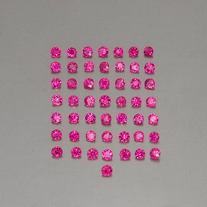 1.49 ct Red Ruby Gemstone, Ruby Gem in Diamond-Cut Shape for Sale.