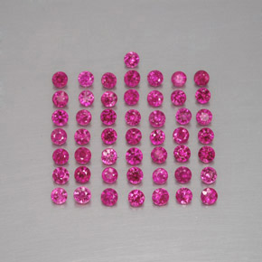1.24 ct Red Ruby Gemstone, Ruby Gem in Diamond-Cut Shape for Sale.
