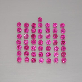 1.30 ct Red Ruby Gemstone, Ruby Gem in Diamond-Cut Shape for Sale.