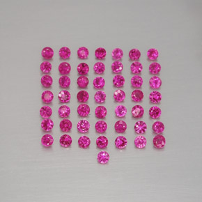 1.08 ct Red Ruby Gemstone, Ruby Gem in Diamond-Cut Shape for Sale.