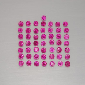 1.03 ct Red Ruby Gemstone, Ruby Gem in Diamond-Cut Shape for Sale.