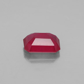 Ruby Gemstone in 8 x 6 mm (calibrated) Size for Sale, Ruby Stone in Pink Red Color