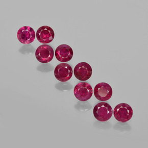 0.3ct Diamond-Cut Pink Red Ruby Gem for sale 0.3ct Diamond-Cut Pink Red Ruby Gem (ID: 402197)