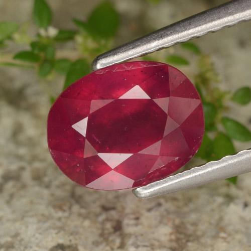 Rojo mermelada Rubí Gema - 2.2ct Forma ovalada (ID: 465276)