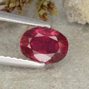 0.9ct Oval Facet Pink Red Ruby for sale thumb image of 0.9ct Oval Facet Pink Red Ruby (ID: 483242)