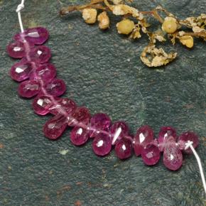 0.3ct Briolette with Hole Pink Red Ruby for sale thumb image of 0.3ct Briolette with Hole Pink Red Ruby (ID: 484479)
