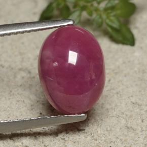 5.8ct Oval Cabochon Pinkish Red Ruby for sale thumb image of 5.8ct Oval Cabochon Pinkish Red Ruby (ID: 493420)