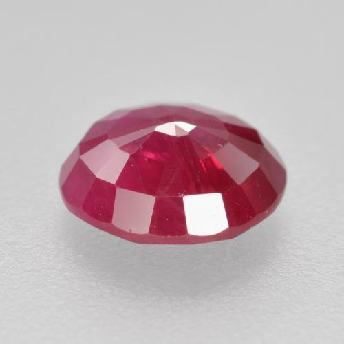 Ruby Gemstone in 6.3 mm Size for Sale, Ruby Stone in Medium Red Color