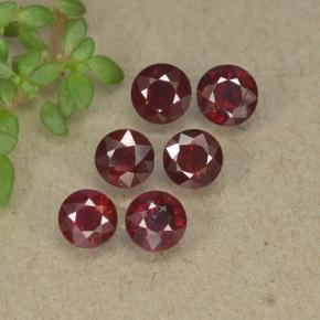 0.3ct Round Facet Red Ruby Gem for sale 0.3ct Round Facet Red Ruby Gem (ID: 495585)