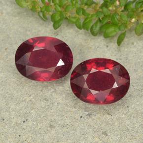 2.5ct Oval Facet Pinkish Red Ruby Gem for sale 2.5ct Oval Facet Pinkish Red Ruby Gem (ID: 496347)