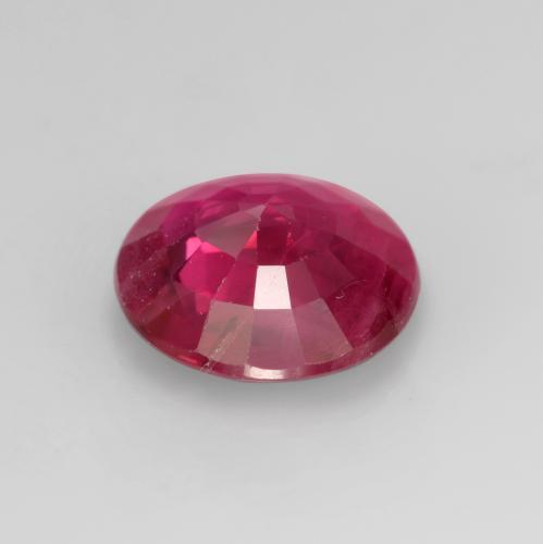 Ruby Gemstone in 6 mm (calibrated) Size for Sale, Ruby Stone in Light Red Color