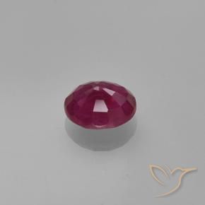 Ruby Gemstone in 5.5 mm (calibrated) Size for Sale, Ruby Stone in Deep Red Color
