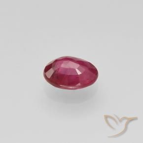 Ruby Gemstone in 5.5 mm (calibrated) Size for Sale, Ruby Stone in Reddish Pink Color