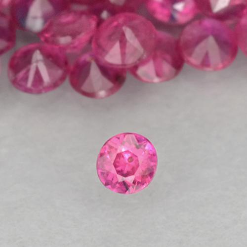 Deep Magenta Ruby Gem - 0ct Diamond-Cut (ID: 500487)