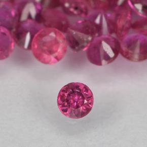 Púrpura rosado Rubí Gema - 0ct Corte Diamante (ID: 500645)