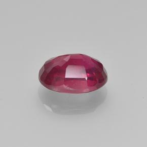 Ruby Gemstone in 8 x 6 mm (calibrated) Size for Sale, Ruby Stone in Reddish Pink Color