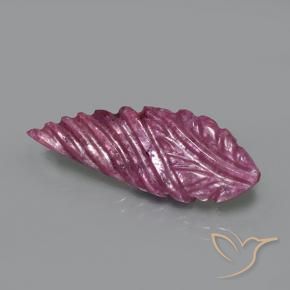 Ruby Gemstone in 30.8 x 11.4 mm Size for Sale, Ruby Stone in Magenta-Pink Color