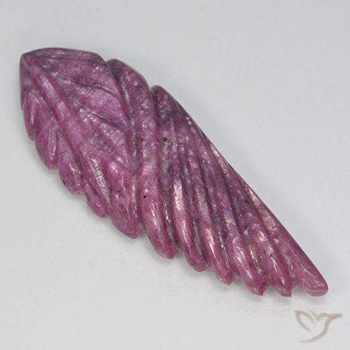 15.91ct Natural Medium-Dark Purple Ruby, Fancy, Opaque
