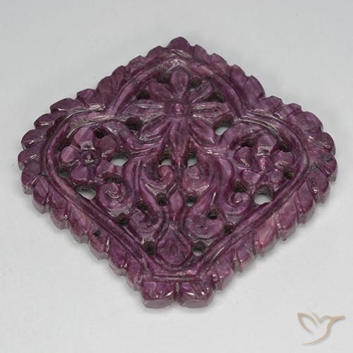 42.70ct Natural Reddish Purple Ruby, Fancy, Opaque