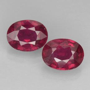 1.5ct Oval Facet Pinkish Red Ruby Gem for sale 1.5ct Oval Facet Pinkish Red Ruby Gem (ID: 501796)