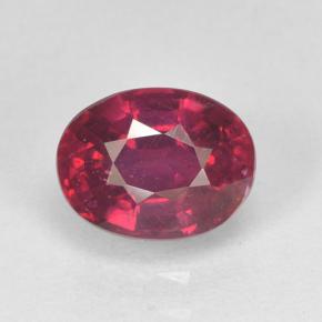 Carmesí intenso Rubí Gema - 1.9ct Forma ovalada (ID: 501954)