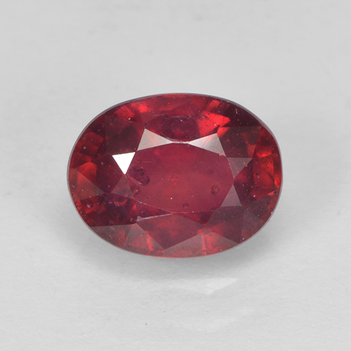Rojo claro Rubí Gema - 1.8ct Forma ovalada (ID: 502652)