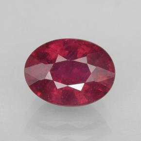 1.9ct Oval Facet Pinkish Red Ruby Gem for sale 1.9ct Oval Facet Pinkish Red Ruby Gem (ID: 503085)