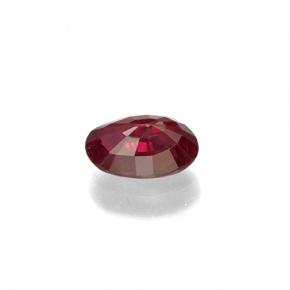 Ruby Gemstone in 6 x 4.1 mm Size for Sale, Ruby Stone in Medium Red Color