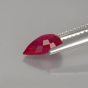 Ruby Gemstone in 7.8 x 4.7 mm Size for Sale, Ruby Stone in Red Color