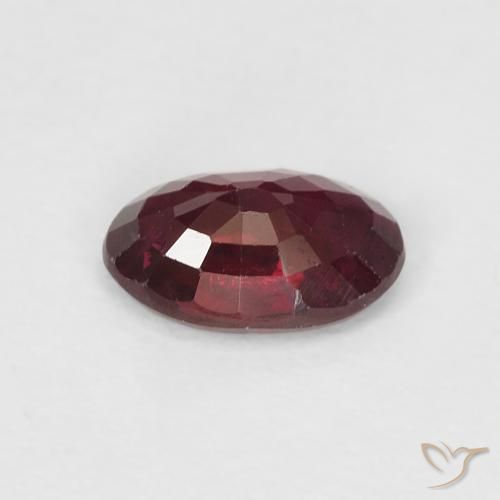 Ruby Gemstone in 6 x 4 mm (calibrated) Size for Sale, Ruby Stone in Deep Red Color